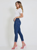 CALÇA JEANS CROPPED BARRA VIRADA